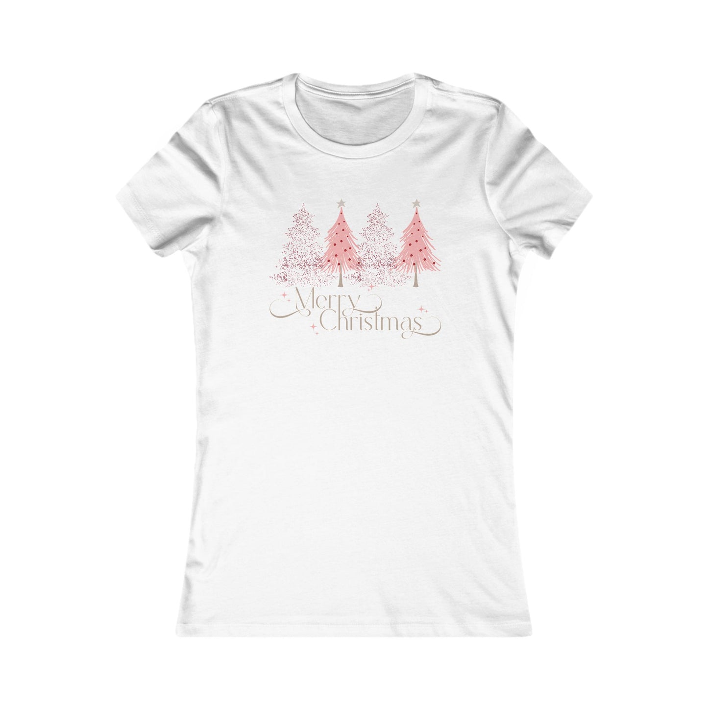 Merry Christmas Women's Favorite Tee - Festive Holiday Shirt