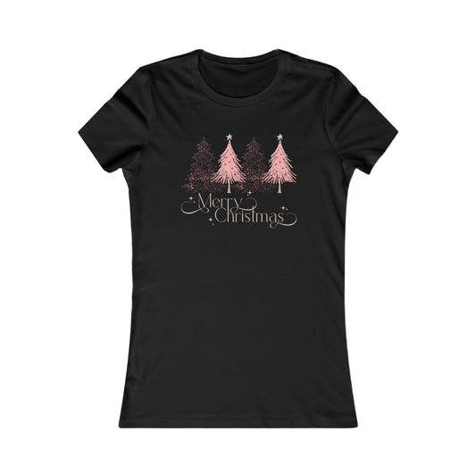 Merry Christmas Women's Favorite Tee - Festive Holiday Shirt