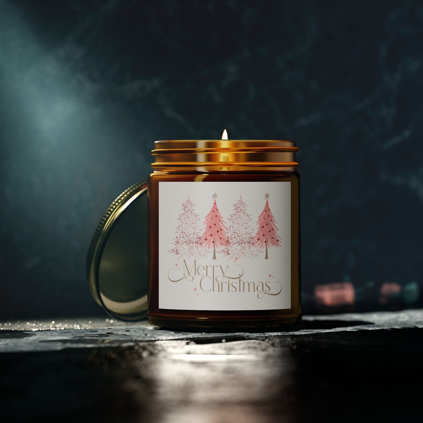 Merry Christmas Scented Candles (4oz, 9oz)