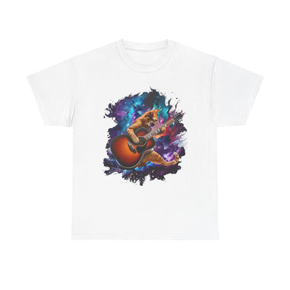 Music Lover Tee - Rock'n'Roll Cat Shirt