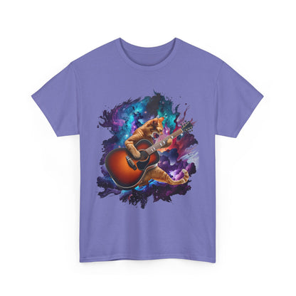 Music Lover Tee - Rock'n'Roll Cat Shirt