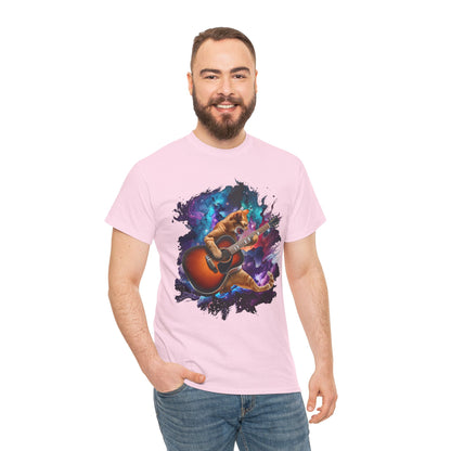 Music Lover Tee - Rock'n'Roll Cat Shirt