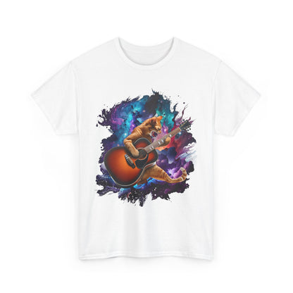 Music Lover Tee - Rock'n'Roll Cat Shirt