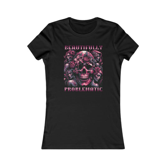 Beautifully Problematic Graphic Tee for Women