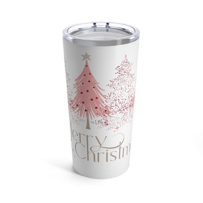 Merry Christmas 20oz Tumbler - Holiday Travel Cup