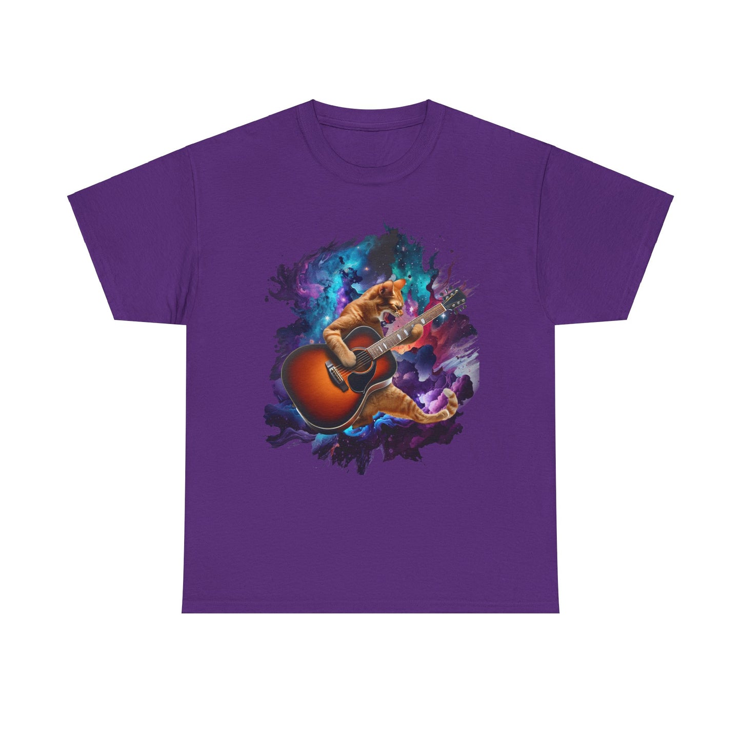 Music Lover Tee - Rock'n'Roll Cat Shirt