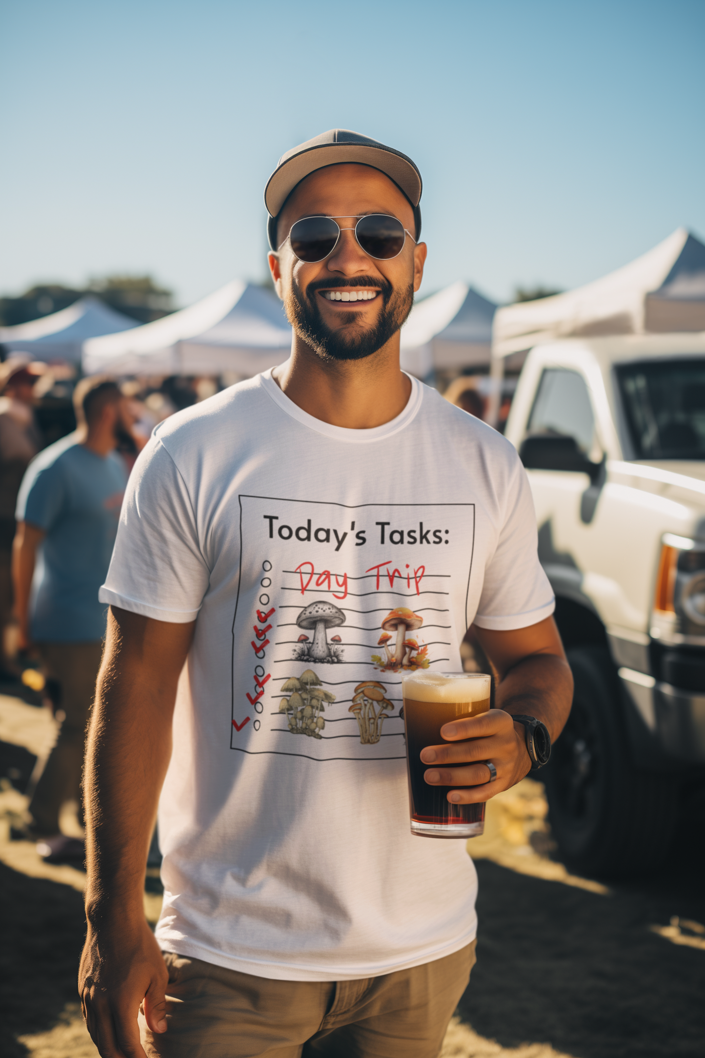 Today's Tasks, Day Trip - Adventure Lovers Unisex Tee