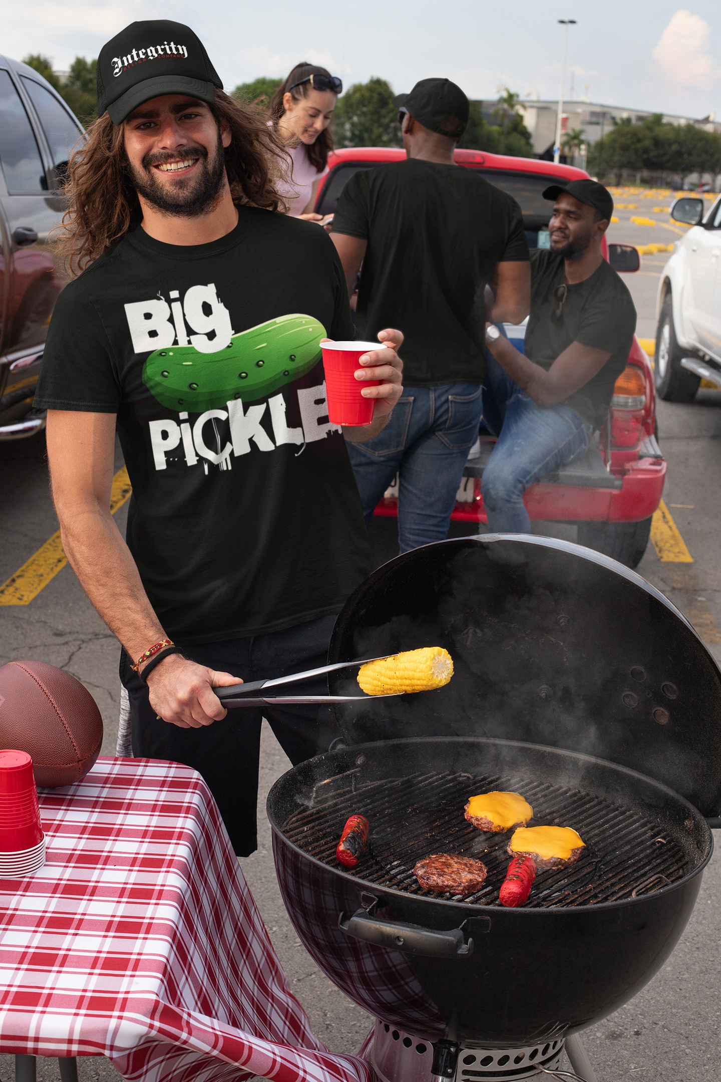 Big Pickle Unisex Heavy Cotton Tee - Fun & Quirky T-Shirt for Pickle Lovers