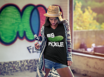 Big Pickle Unisex Heavy Cotton Tee - Fun & Quirky T-Shirt for Pickle Lovers