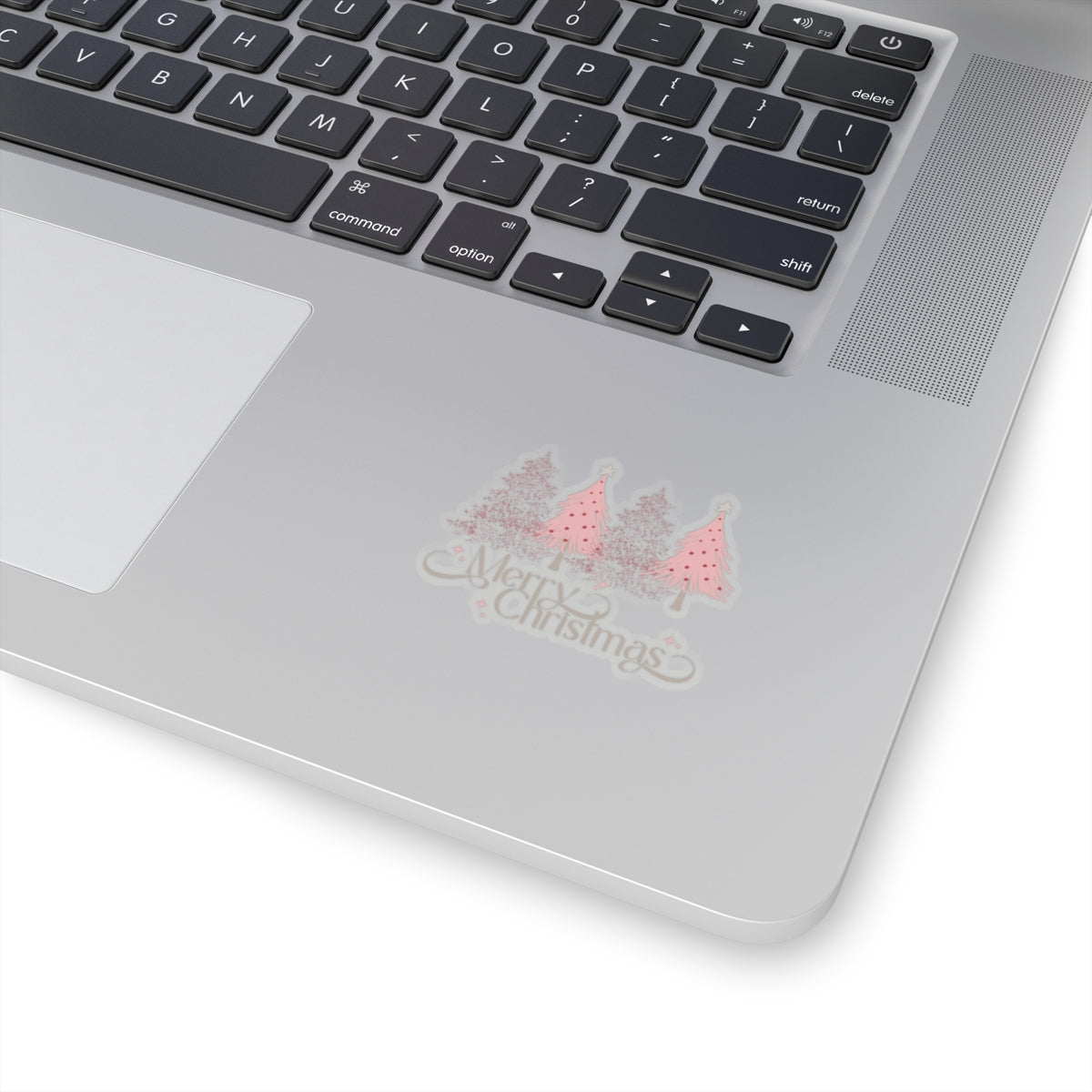 Merry Christmas Kiss-Cut Stickers - Festive Holiday Decor for Laptops & More