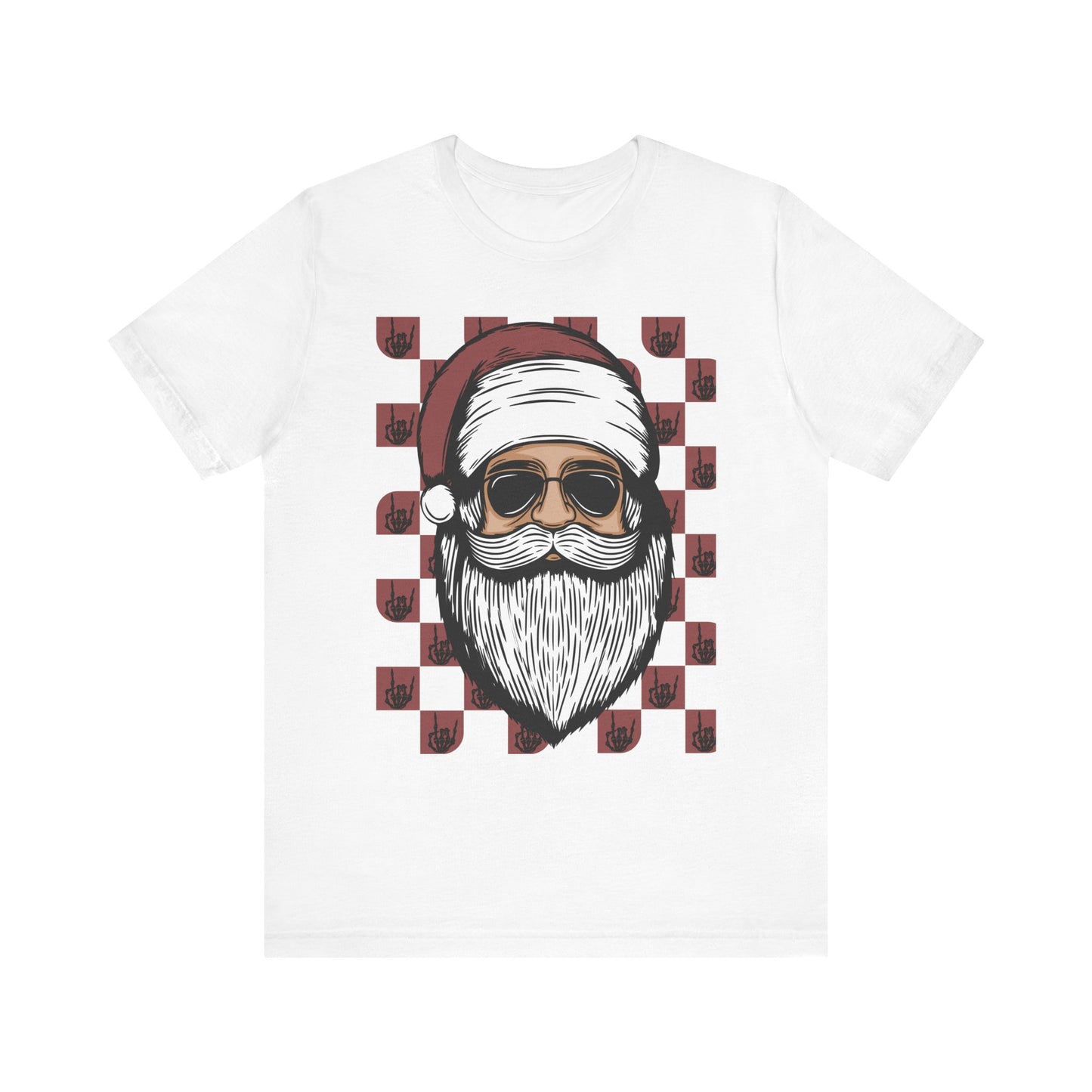 Cool Santa Graphic Unisex Tee - Perfect for Holiday Cheer