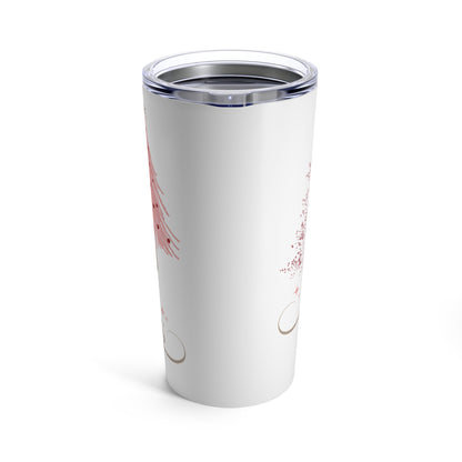 Merry Christmas 20oz Tumbler - Holiday Travel Cup