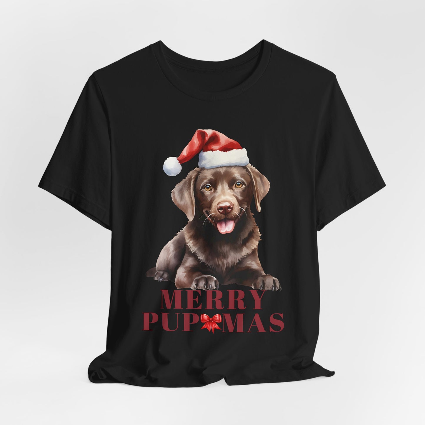 Merry Pupmas Unisex Jersey Tee – Perfect Holiday Dog Lover Shirt