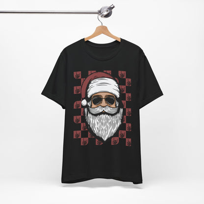 Cool Santa Graphic Unisex Tee - Perfect for Holiday Cheer