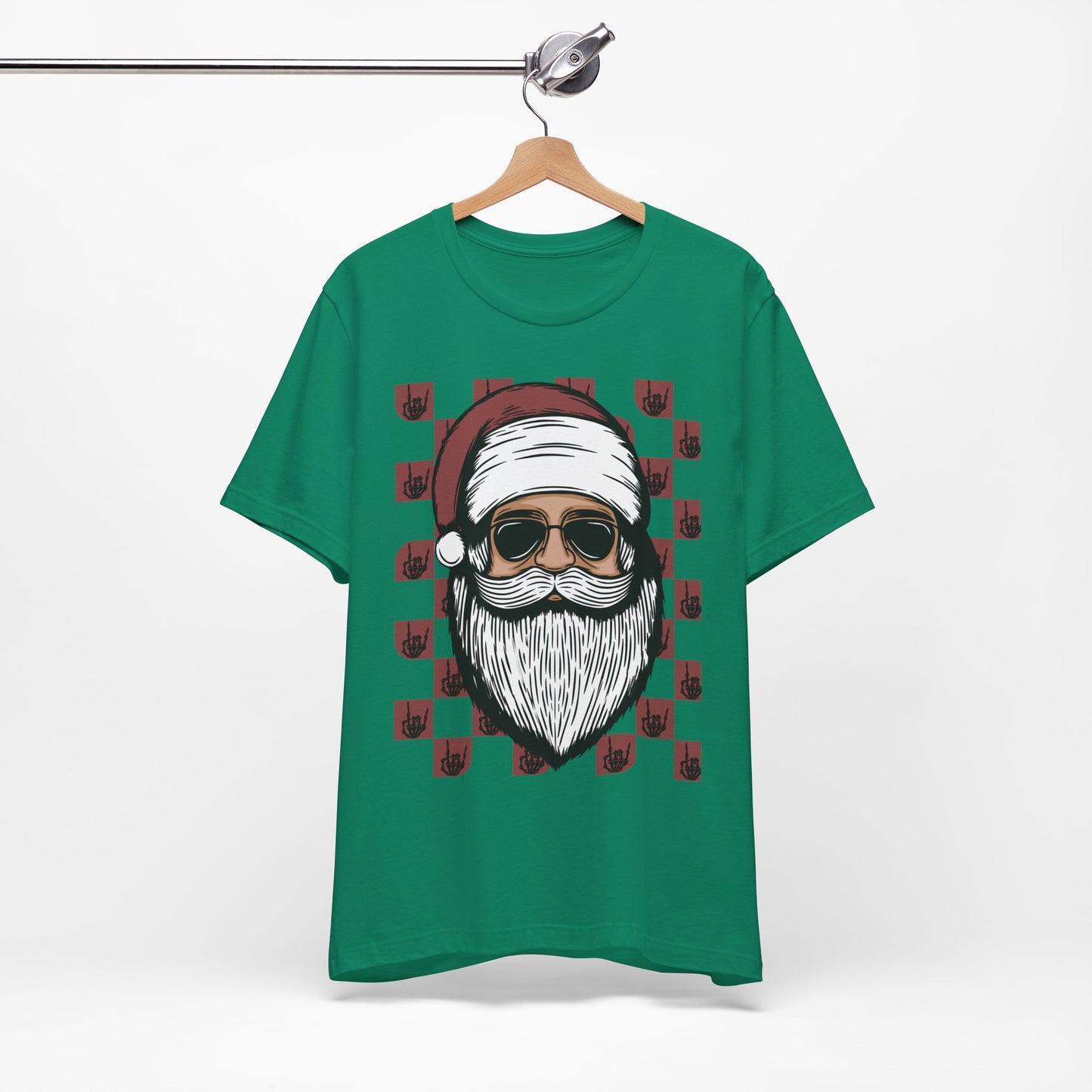 Cool Santa Graphic Unisex Tee - Perfect for Holiday Cheer