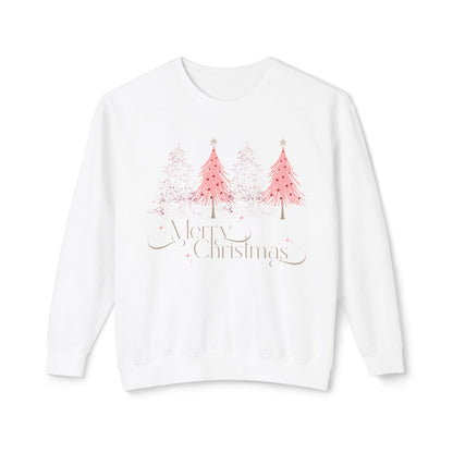 Merry Christmas Unisex Lightweight Sweatshirt