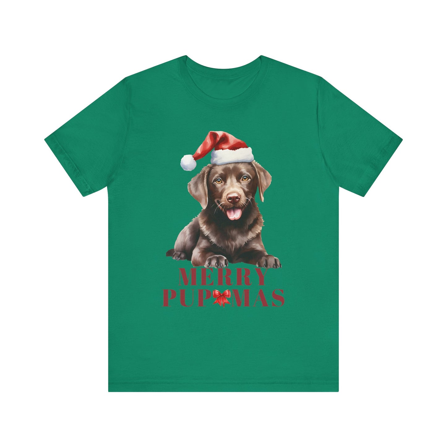 Merry Pupmas Unisex Jersey Tee – Perfect Holiday Dog Lover Shirt